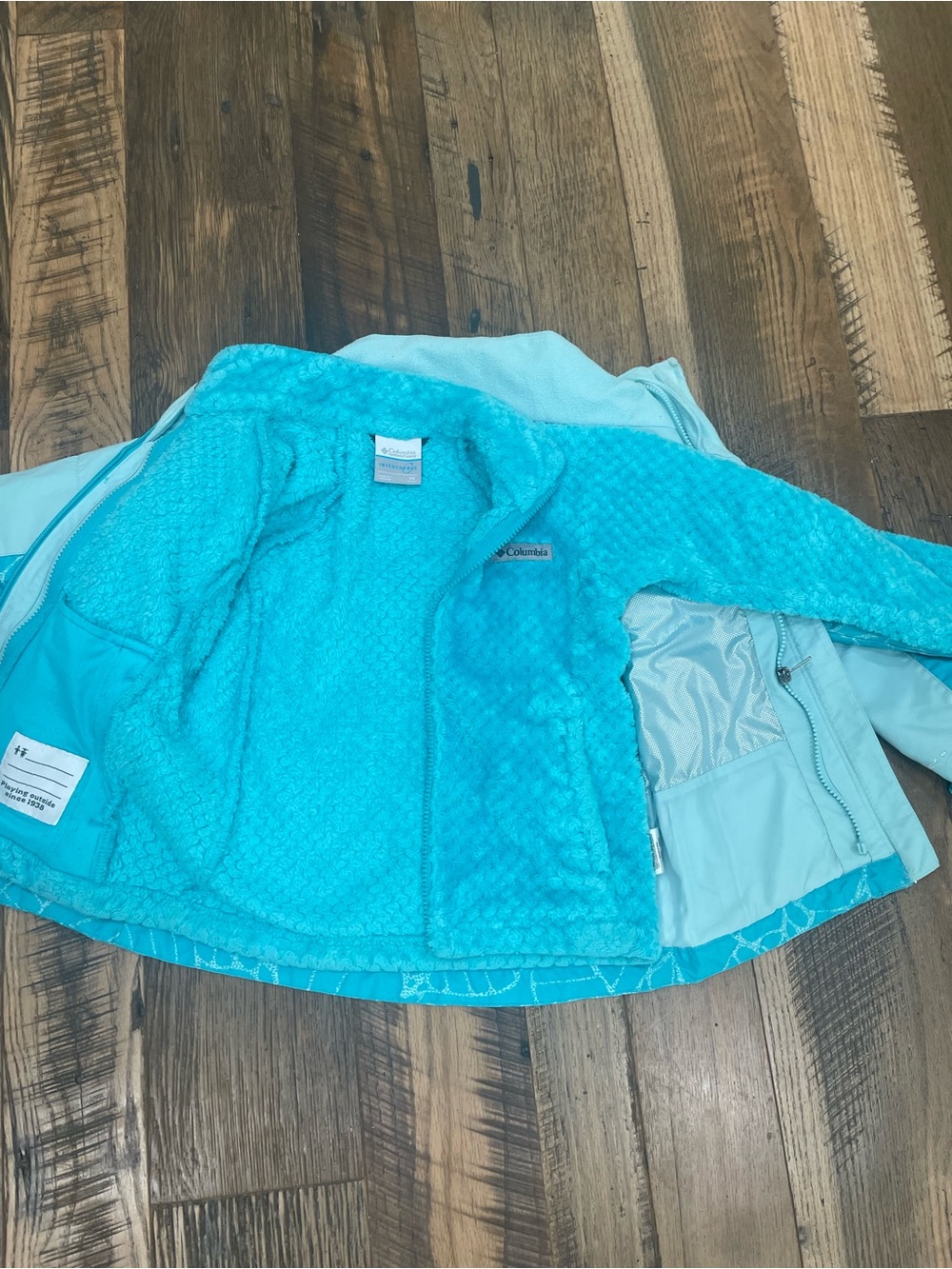 Columbia 2pc Omni Heat winter coat girl 6/6X - Picture 3 of 9